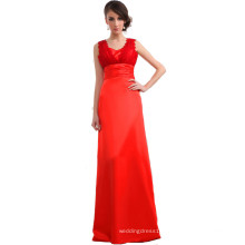 ED018 Long Evening Dress Haute Couture V-neck Spaghetti Strap Orange Satin A-line evening dress made in Turkey
